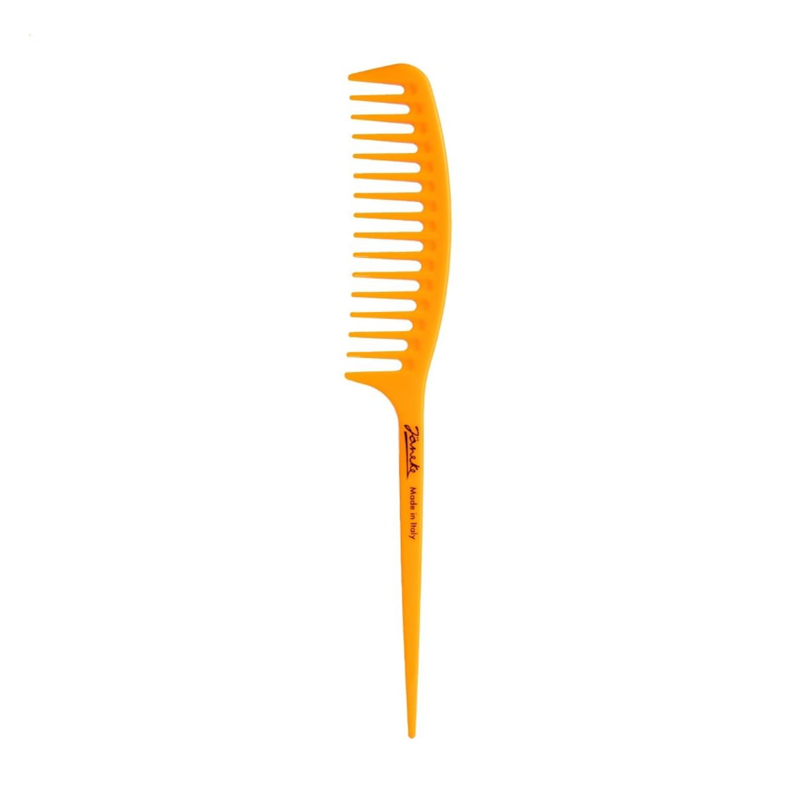 Гребінець для волосся Janeke Fashioncomb Orange Neon
