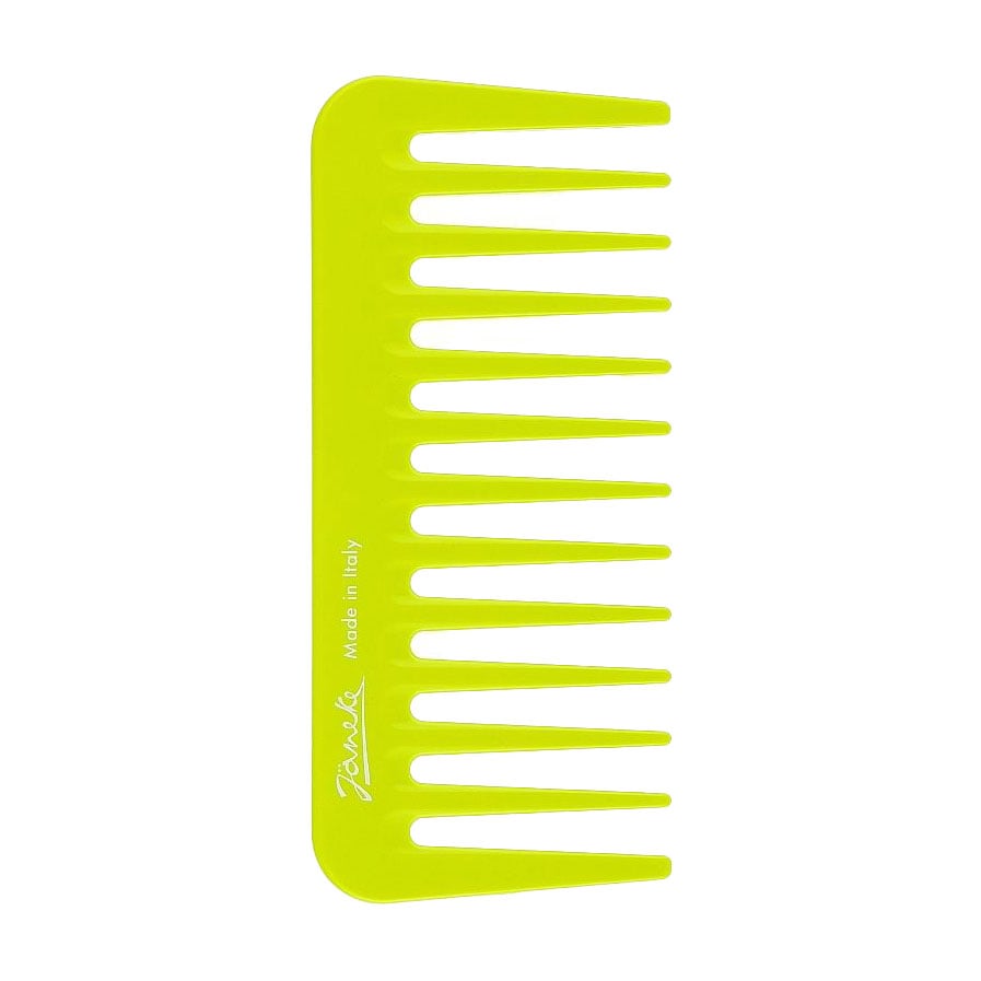 Гребінець для волосся Janeke Mini Supercomb неоново-зелений (82872 LIM)